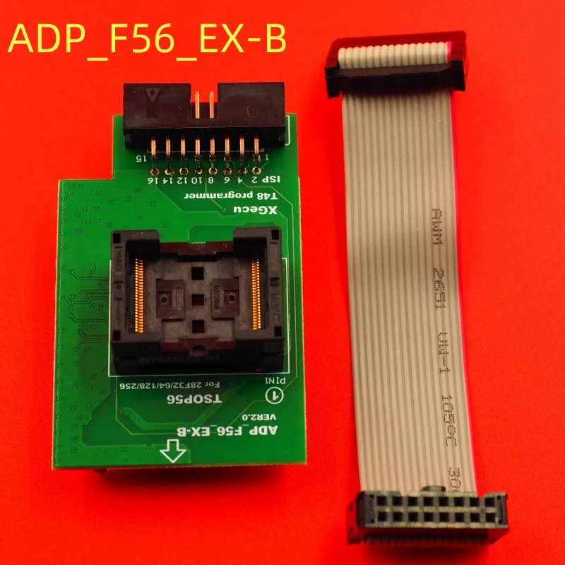 XGecu T48 프로그래머용 100% 오리지널 VER2.0 TSOP56 3-IN-1 어댑터 키트 ADP_F56_EX-A/B/C ? 플래시 EPROM 프로그래밍 액세서리