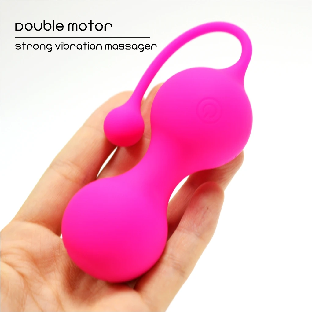 APP multi frequency dual motor super vibration pussy ball vaginal massage G-spot orgasmic products with multiple ranges to tease
