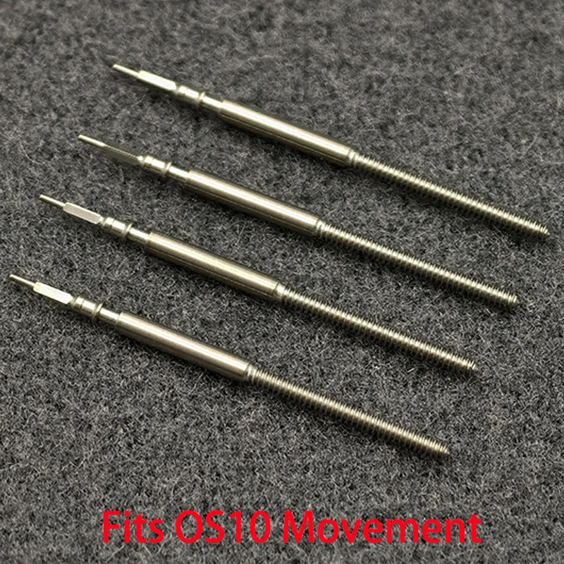 Stainless Steel Crown Movement Stem for Automatic Mechanical Watches - 2/4PCS Set