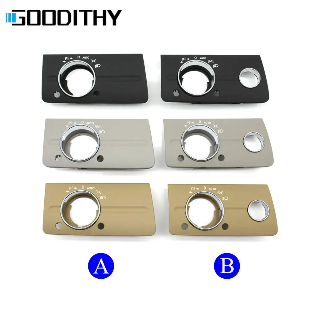 Headlight Switch Knob Cover Trim Fit For E-Class W211 2003