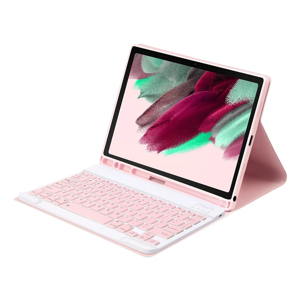 For Samsung Galaxy Tab A9 Plus 11 Inch Case with Bluetooth-Compatible Keyboard Cover W/Pencil Holder Smart Cover Magic Keyboard
