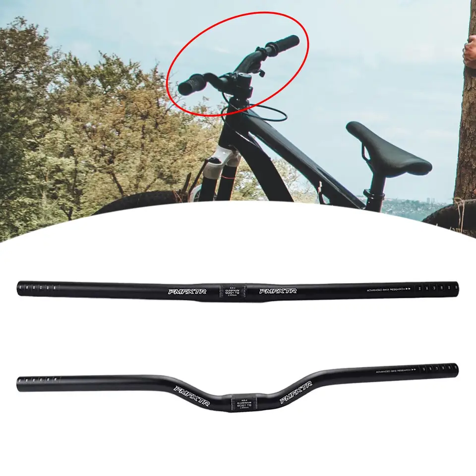 Doble Altura Manillar De Aleación De Aluminio Para Bicicleta