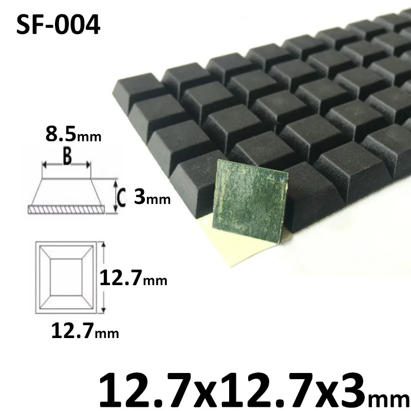 12.7x12.7x3mm 10Pcs