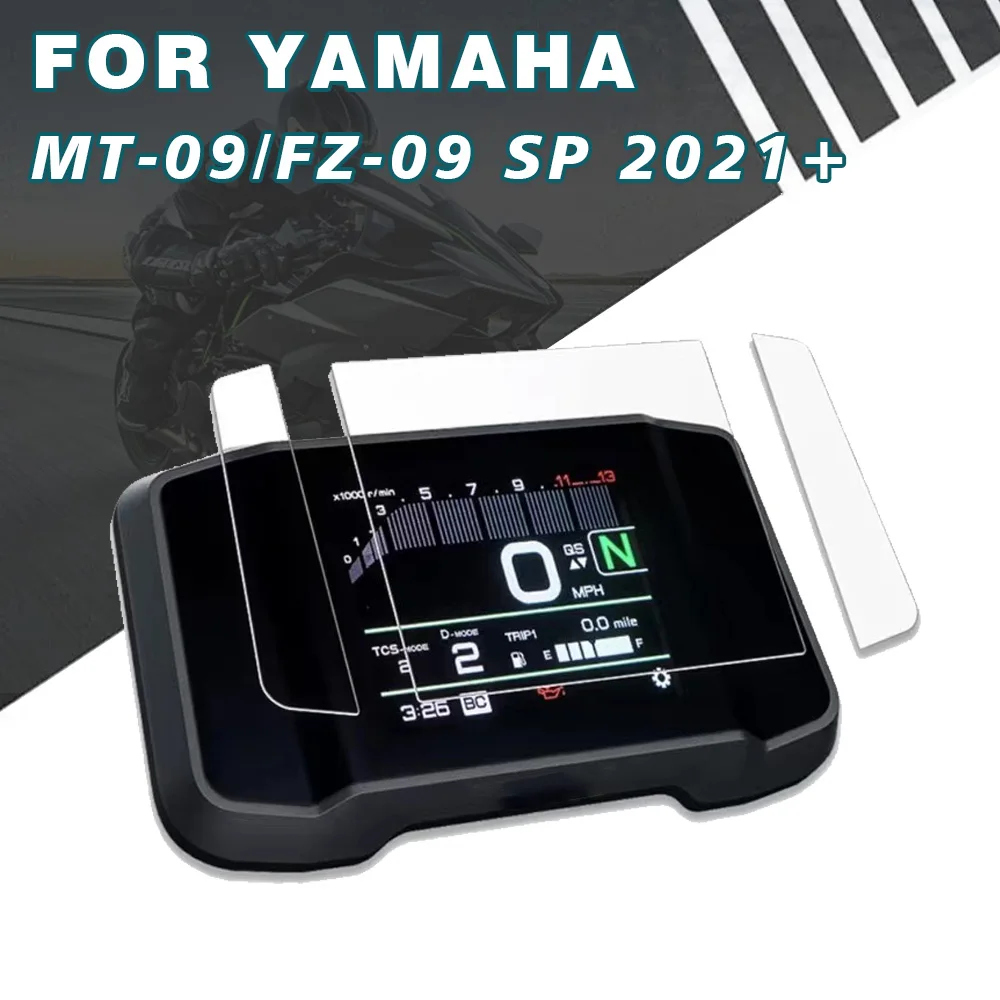 

For Yamaha MT-09 MT09 MT 09 SP 2021 XSR900 XSR900 2022 Motorcycle Instrument Dashboard Speedometer Protection FIlm Screen