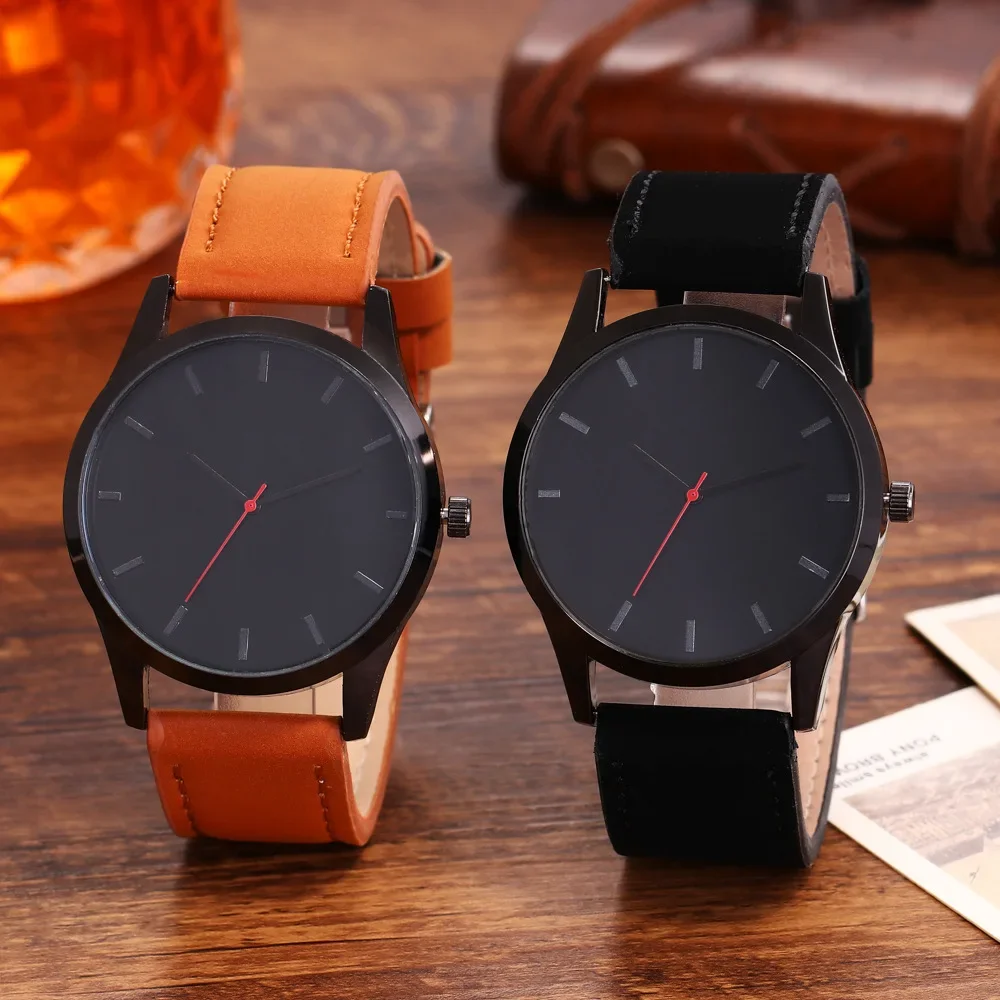 Quartz Watch Waterproof Wristwatch Fashion Large Dial Military Quartz Men Watch