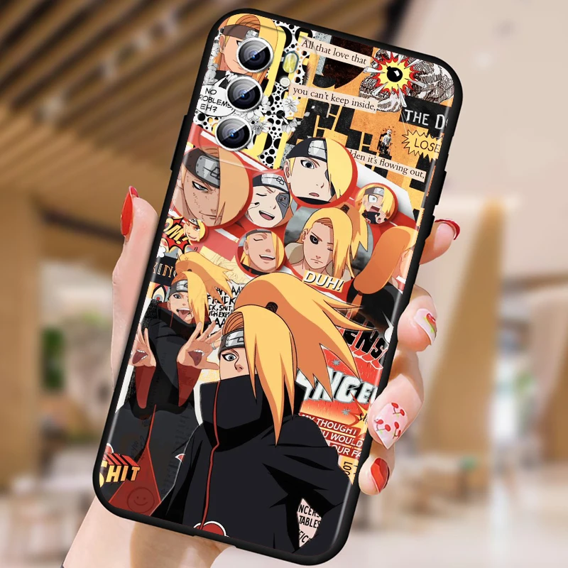Manga Style Anime Naruto For Oppo Reno 7 6 5 4 3 Se Z F Pro Plus 4g 5g Black Phone Case Silicone Cover Soft Shell Funda Capa Aliexpress