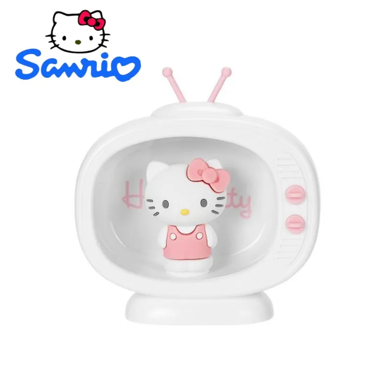 

Hello Kitty My melody Cinnamoroll cartoon TV shape night light exquisite ins cute girl bedside sleep light surprise holiday gift