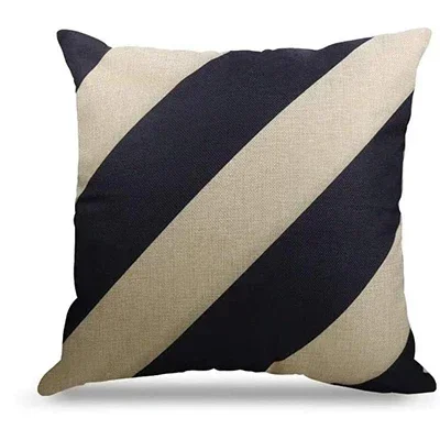 Linen Decorative Throw Pillow Cover 4