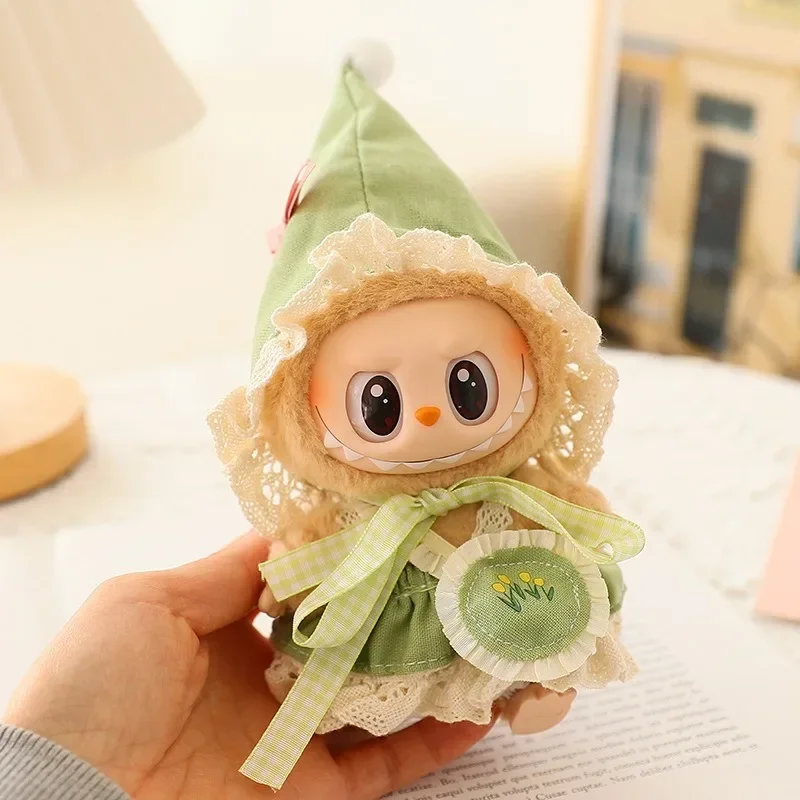 17cm Labubu Mini Plush Doll'S Clothes