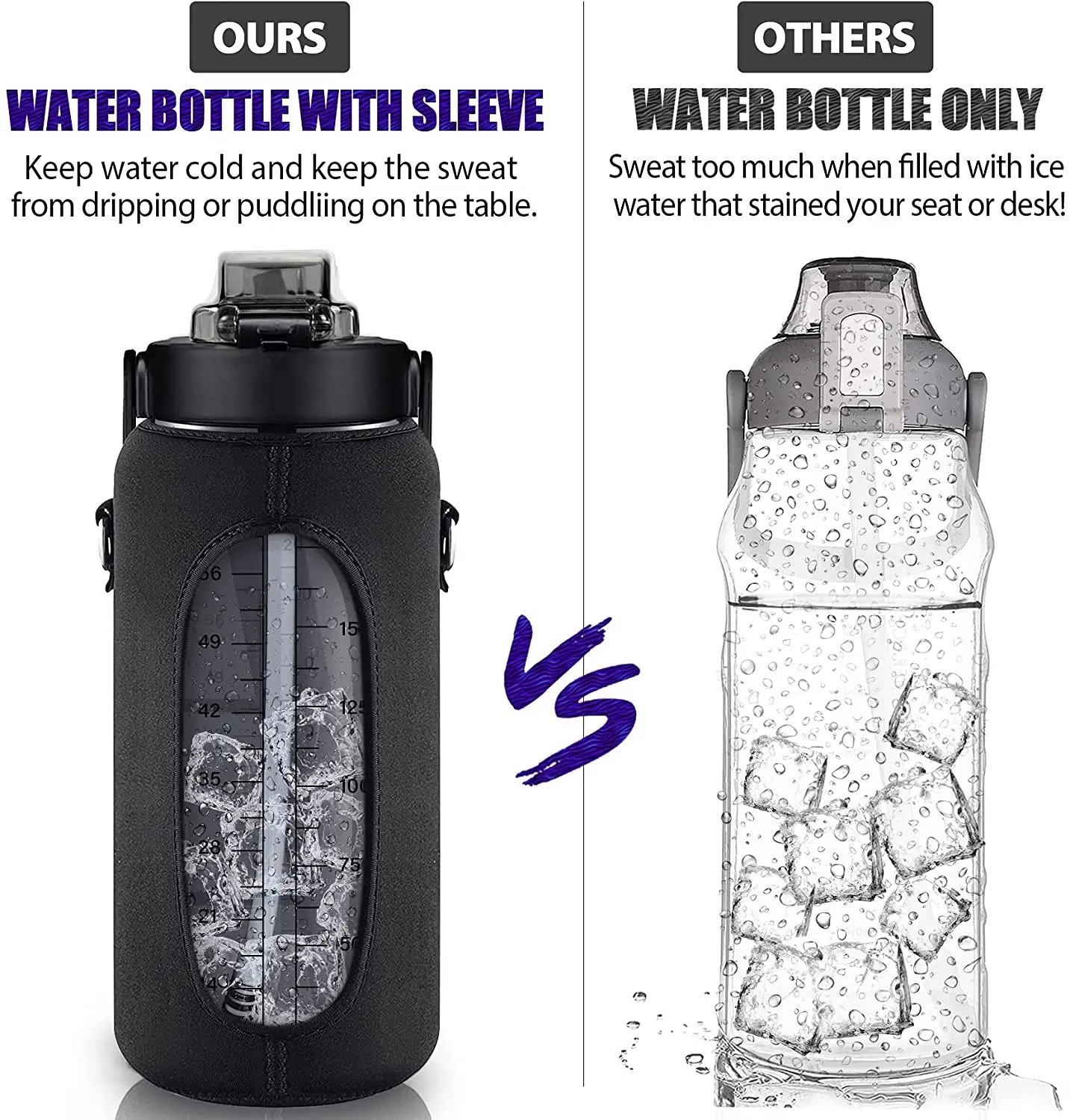  slider image of Half Gallon Water Bottle