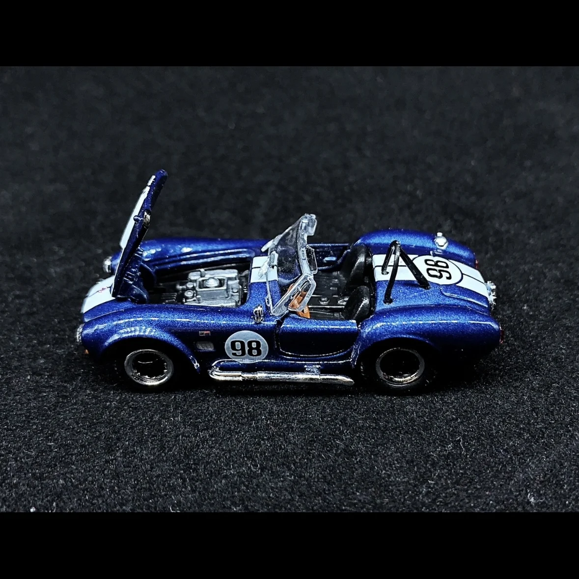 ACME 1:64 쉘비 코브라 427 S/C  98 SC-705-98 장난감 자동차 모델 어린이 선물.