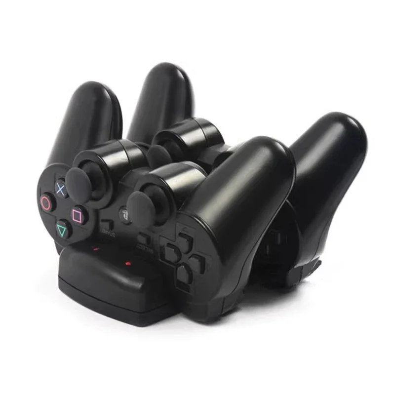 USB Fast Charging Dock For PS3/PS3 Move Controller Professional Dual Charger Dock Station for Playstation 3 Gamepd