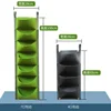 New 6/7 Pocket Vertical Growing Planting Bag Felt Wall Hanging Flower Vegetable Growing Container Outdoor Indoor Garden Planter 6