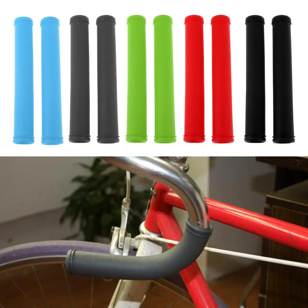 Bicycle Handlebar Grips for BMX Floding Bike Road/ Mountain Bicycle Dirt Bike Handlebar Bar Ends Replacement Cycling Accessory bicycle handlebar grips bike handlebar grips bike handle grips