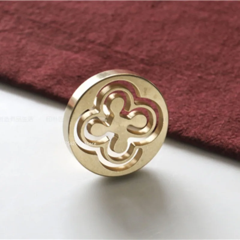 4.5cm Diameter Pure Copper Ash Pressed Incense Seal Model Tool Home Indoor Sealing Extension Handwork Incense Making Tool