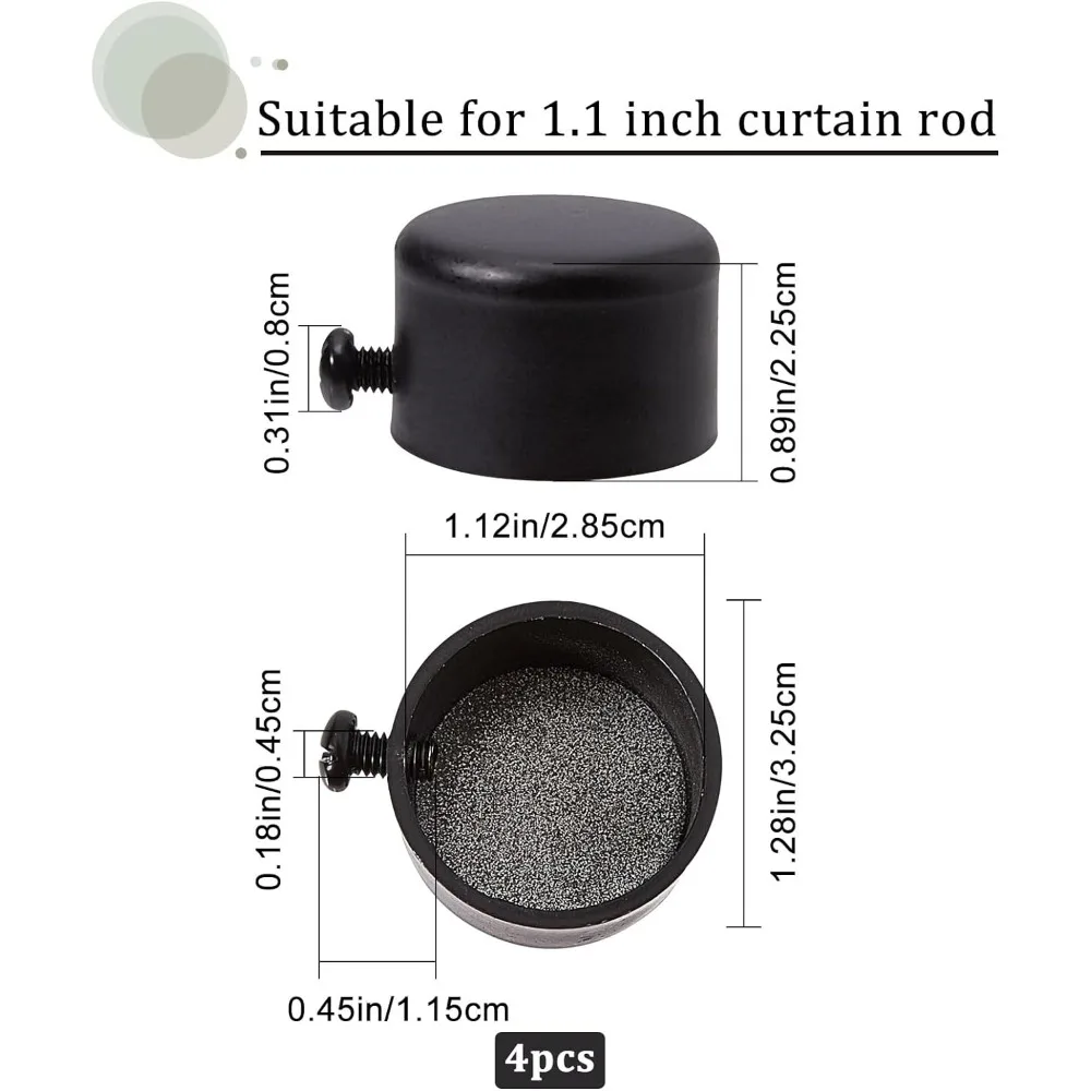 Generico Kit Terminali Tappi E Angolari per Alzatina Accessori Top