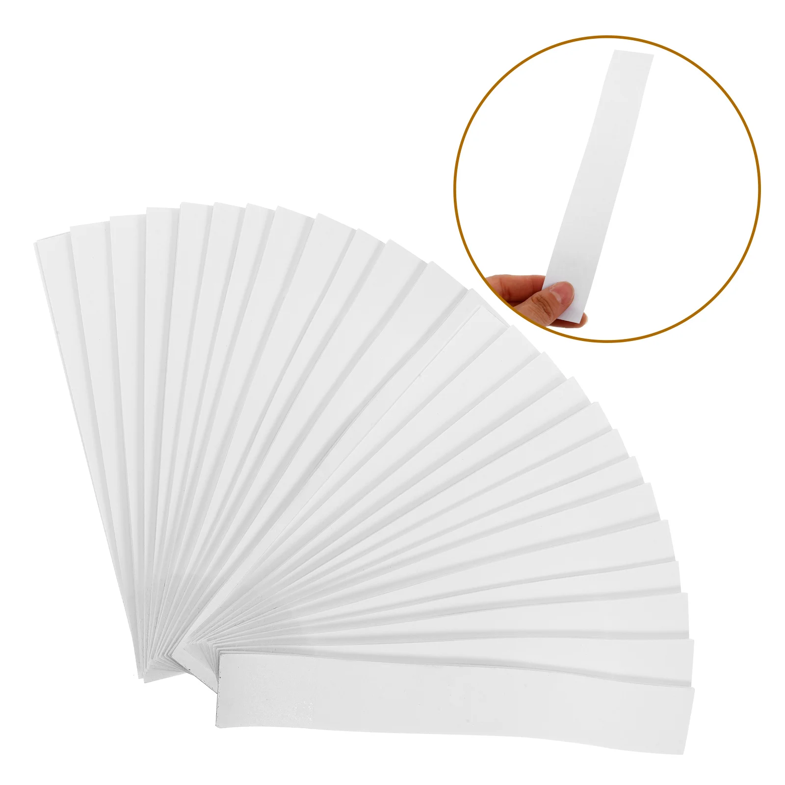 

300 Pcs Paper Tape Cash Strapping Currency Straps Banknotes Coin Money Wrappers for Bills Convenient Bands Wraps White