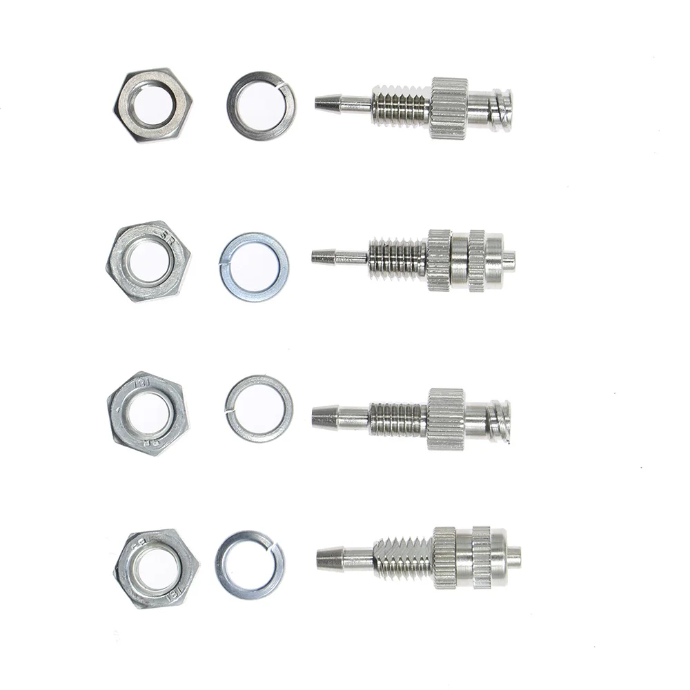 Luer Lock Adapter Fitting Dispenser Connector Metal Nickel Plated Brass Threading Plate Fixed Adapter Needle Conversion Gas Pipe