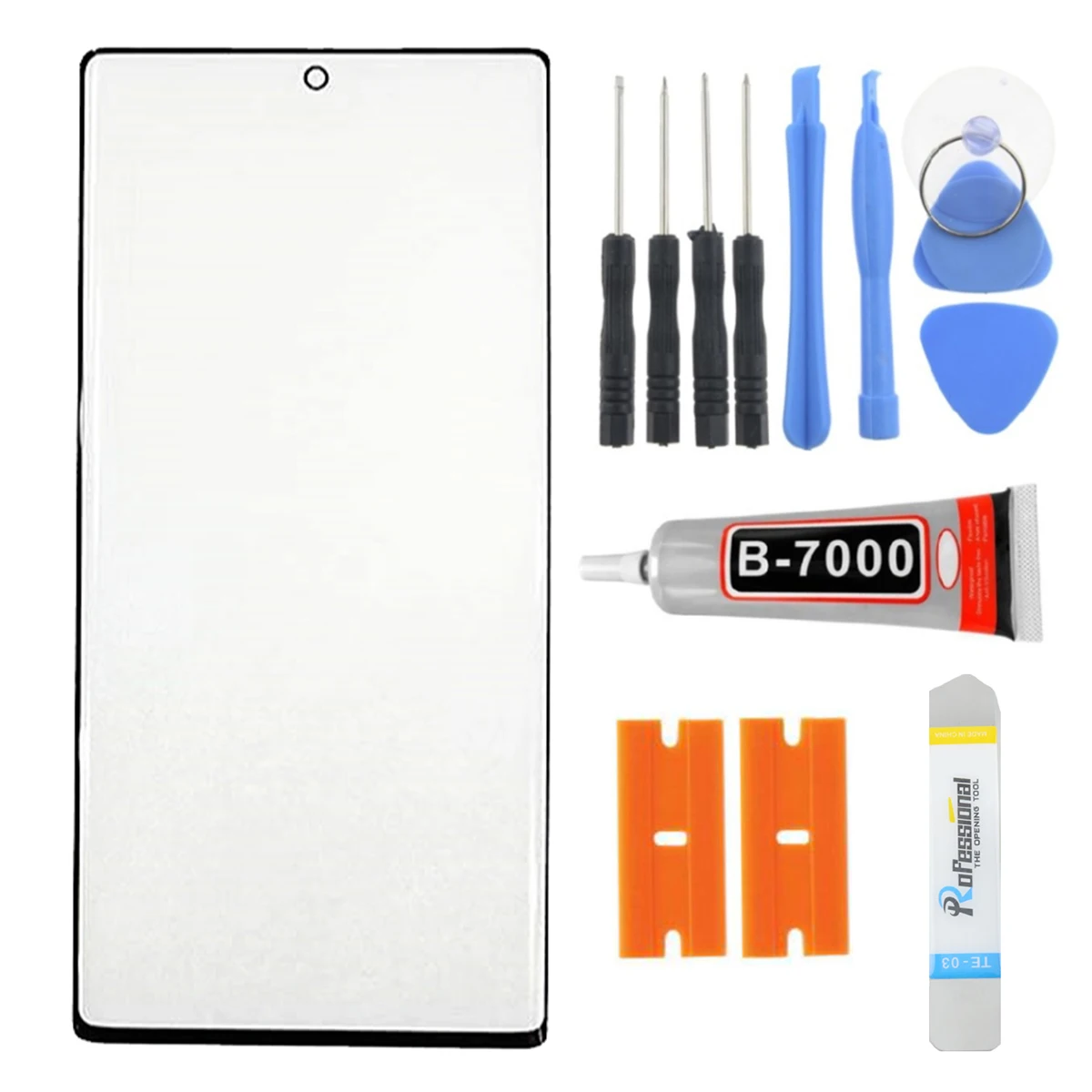 Outer Glass Lens For Samsung Galaxy S21 S22 Ultra S20 Plus Note 20 10 Lite Front touch Panel Screen glass Repair Tools kit