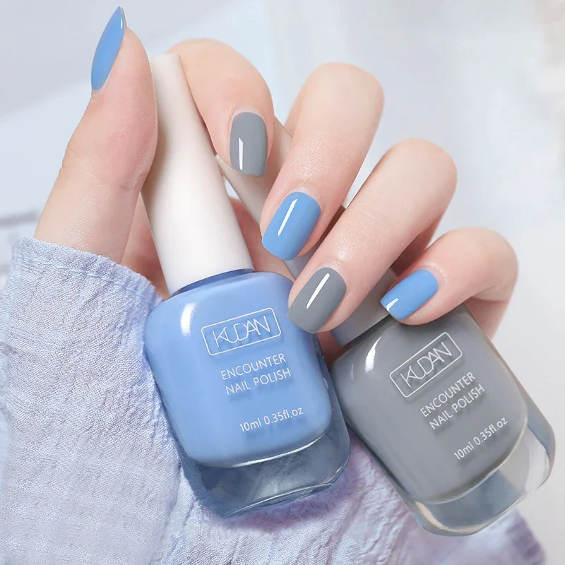 10ml Water Go Through Cruelty-free Can be Peel off Vegan Muslim Halal Nail Polish 2