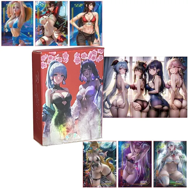 

New Goddess Story Collection Cards Beautiful Girl Sexy Swimsuit Child Kids Gift Game Card Table Toys Hobbe For Family Birthday