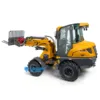 New LESU Aoue AT1050 RC Loader 1/14 Hydraulic Metal Machine Model with Telescopic Arm Fork ST8 Remote Control Car RC Toy 2