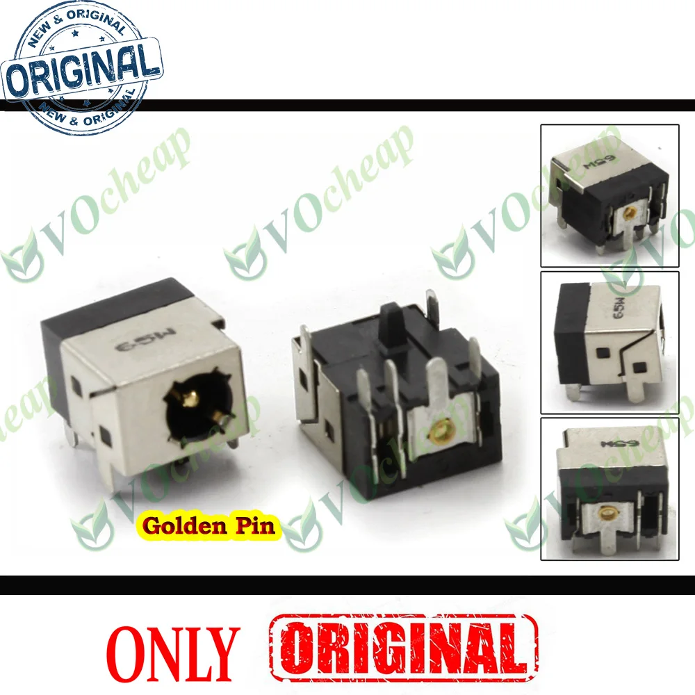 

10 x Laptop DC Power Jack for Acer Aspire 3000 3100 5000 5720 7100 9300 Travelmate 2300 2400 4000 Extensa 3000 4620 PJ014-1.65mm