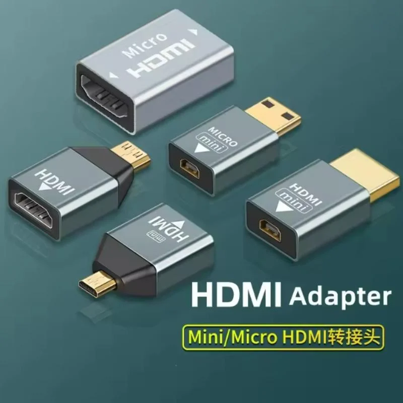 Premium Micro HDMI-Compatible Adapter – Type D to A 4K UHD Converter