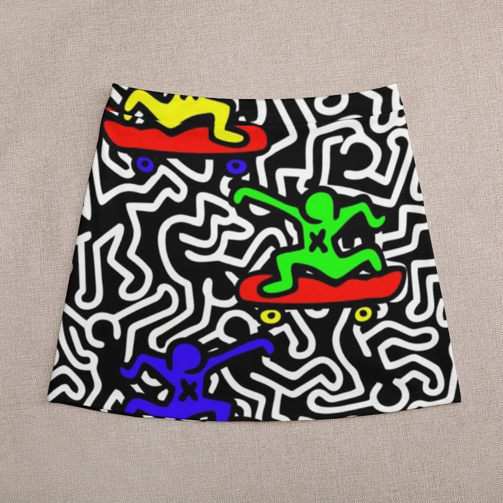 Surfing Board Mini Skirt Women's summer skirt korean women's clothes Miniskirt woman
