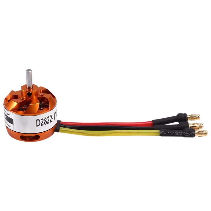 Moteur Brushless D2822 1100KV/2600KV pour Drone RC Avion