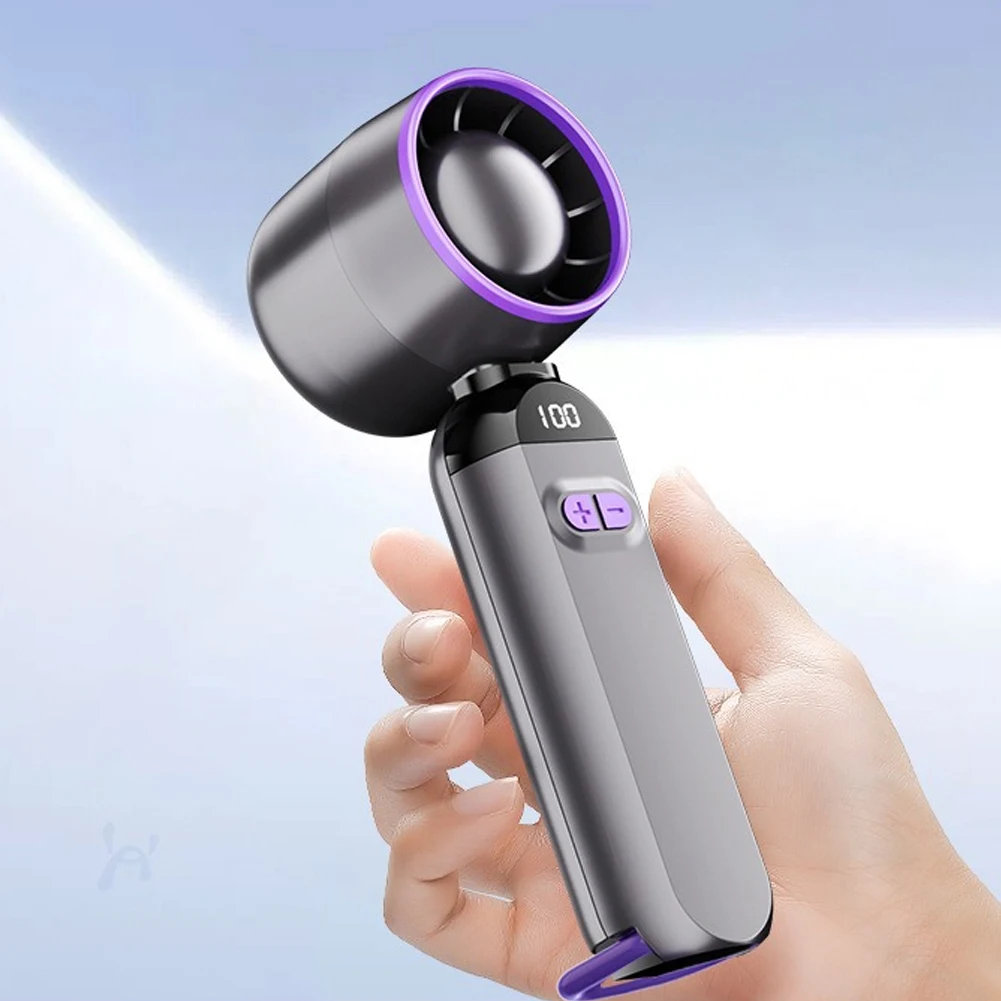 Portable Plastic Handheld Turbo Fan for Home Office