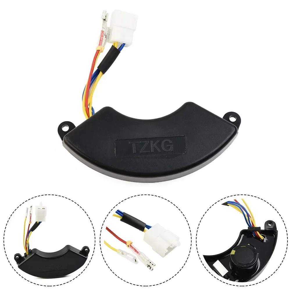 AVR Automatic Voltage Regulator For Diesel Generator 5KW 5.5KW 6KW 6.5KW 7KW 8KW 160V ~ 260V For 240V Plastic + Wire + Power Su