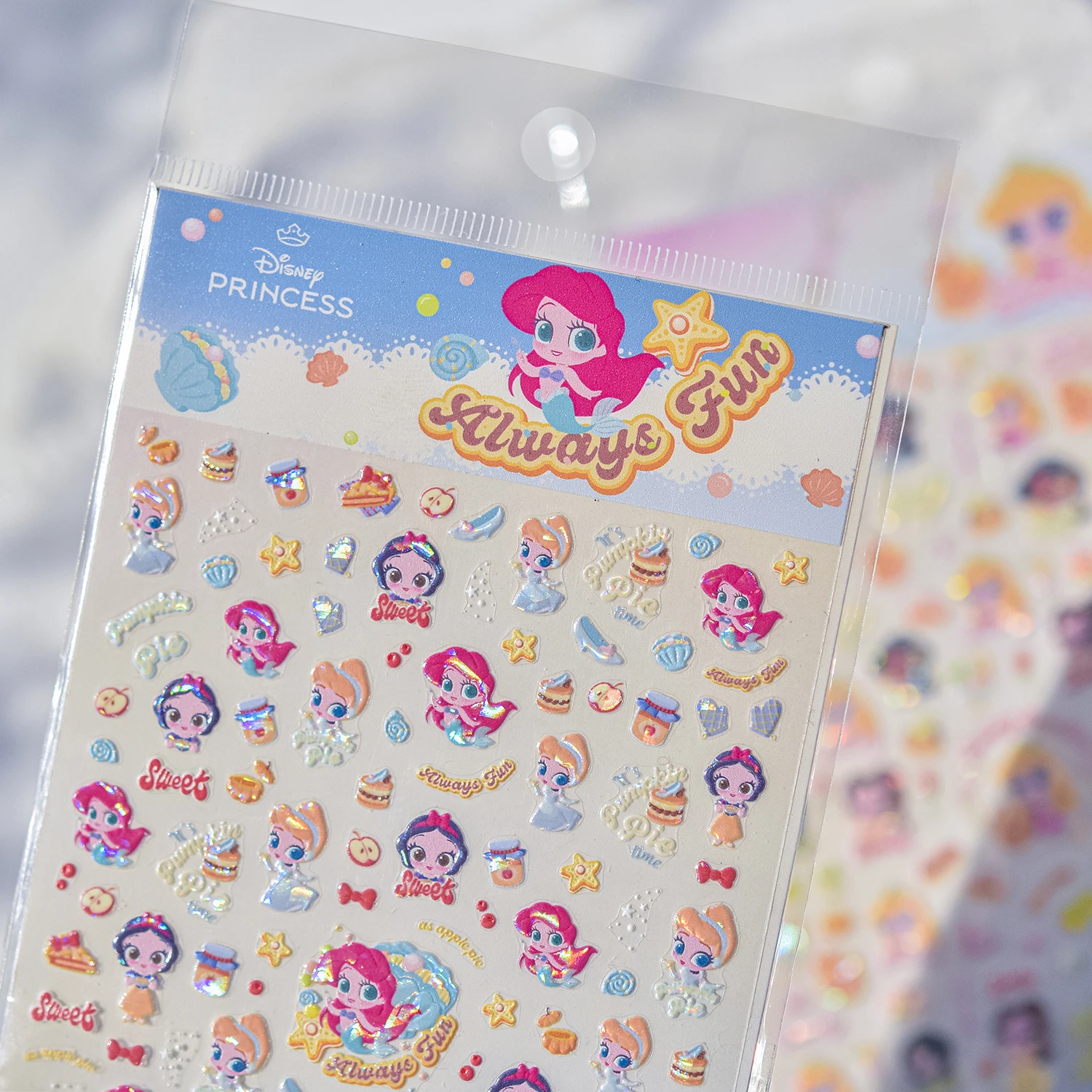 1PCS 5D 양각 위니 푸우 네일 스티커 디즈니 자체 접착 네일 액세서리 귀여운 미키 마우스 오래 지속되는 네일 부품