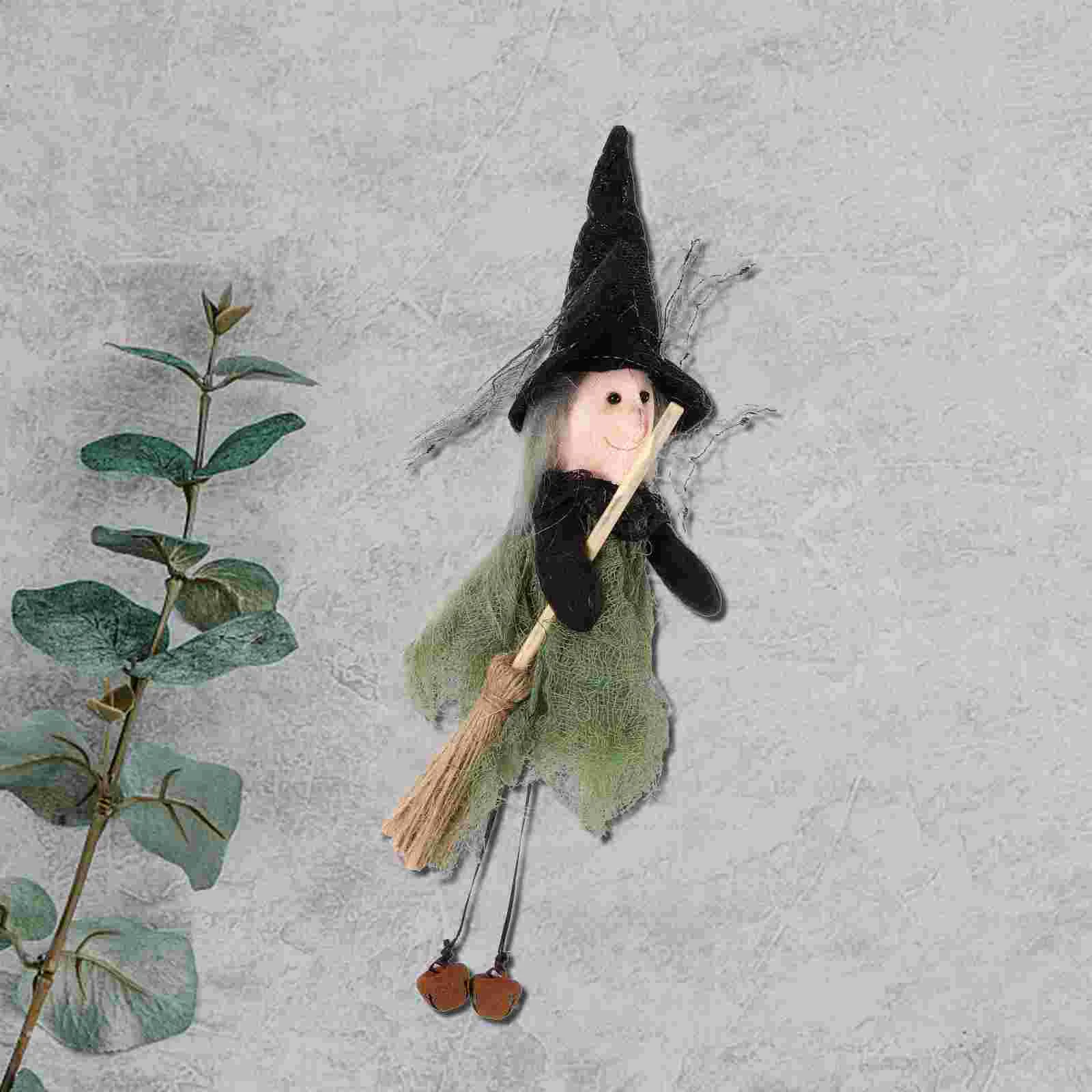 

Household Witch Decor Witches Halloween Decorations Outdoor Fabric Hanging
