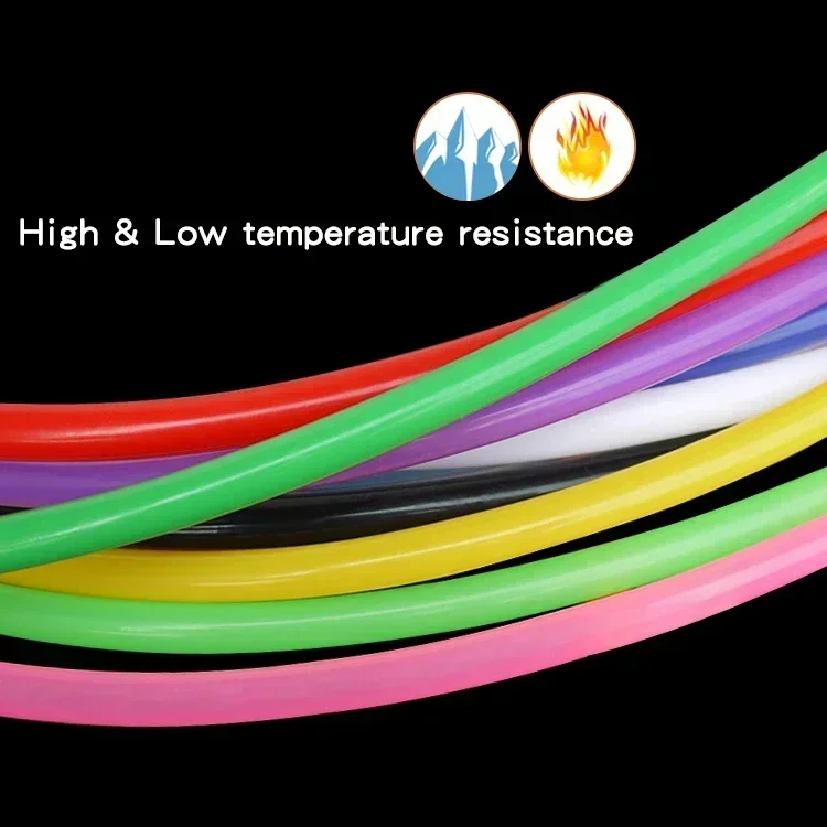 1 Meter ID 1 2 3 4 5 6 7 8 9 10 mm Silicone Tube Flexible Rubber Hose Food Grade Soft Drink Pipe Water Connector silicone tube
