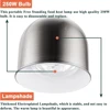 DW1 Food Heat Lamp Commercial Food Warmer Lamp Food Service Restaurant Retractable Heat Lamp Heating Lamp for Food Warming 4