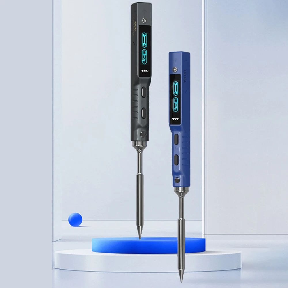 Original TS101 Soldering Iron Portable Adjustable Temperature Digital Solder Station TS-BC2 Tip PD3.1 90W TS100 Upgrade 6