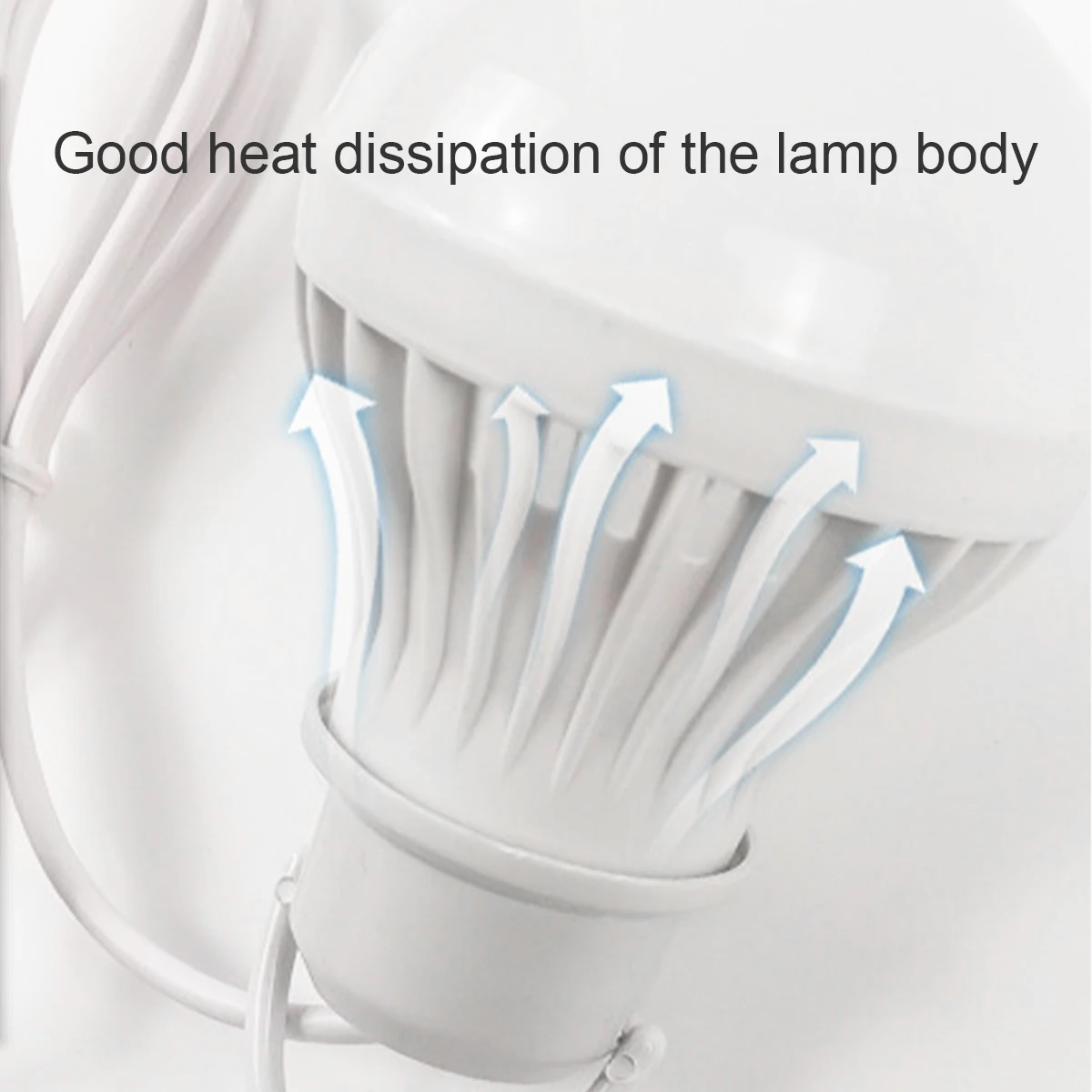 USB LED Camping Lampe 3w 5w 7w 9w 12w mit 1,2m Clip Linie 5v Glühbirne Outdoor Indoor Zimmer Licht Augenschutz USB Adapter Powered – Detail 6