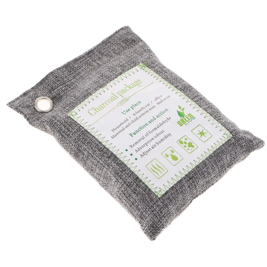 Bamboo Charcoal Air Filter Purifier Bag Double Quantity Odor Absorber for Closet Car Living Room Bamboo Charcoal Air Filter Purifier Bag Double Quantity Odor Absorber for Closet Car Living Room