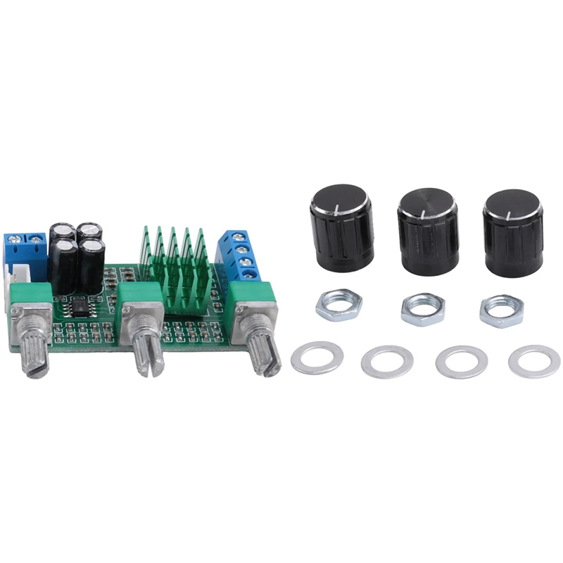 

Dc 12V To 24V 2X80W Xh-M567 двухканальная плата цифрового усилителя с высокой и низкой настройкой, бортовой рабочий усилитель