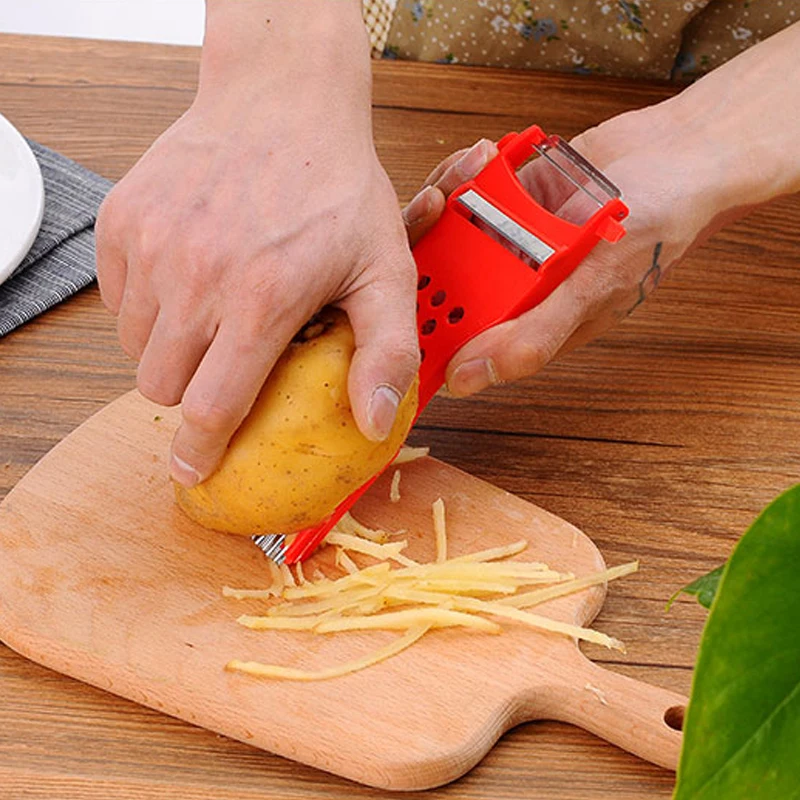 Stainless Steel Potato Grater Multifunctional Potatoes Slicer Shredder Universal for Home Kitchen, Size: 30