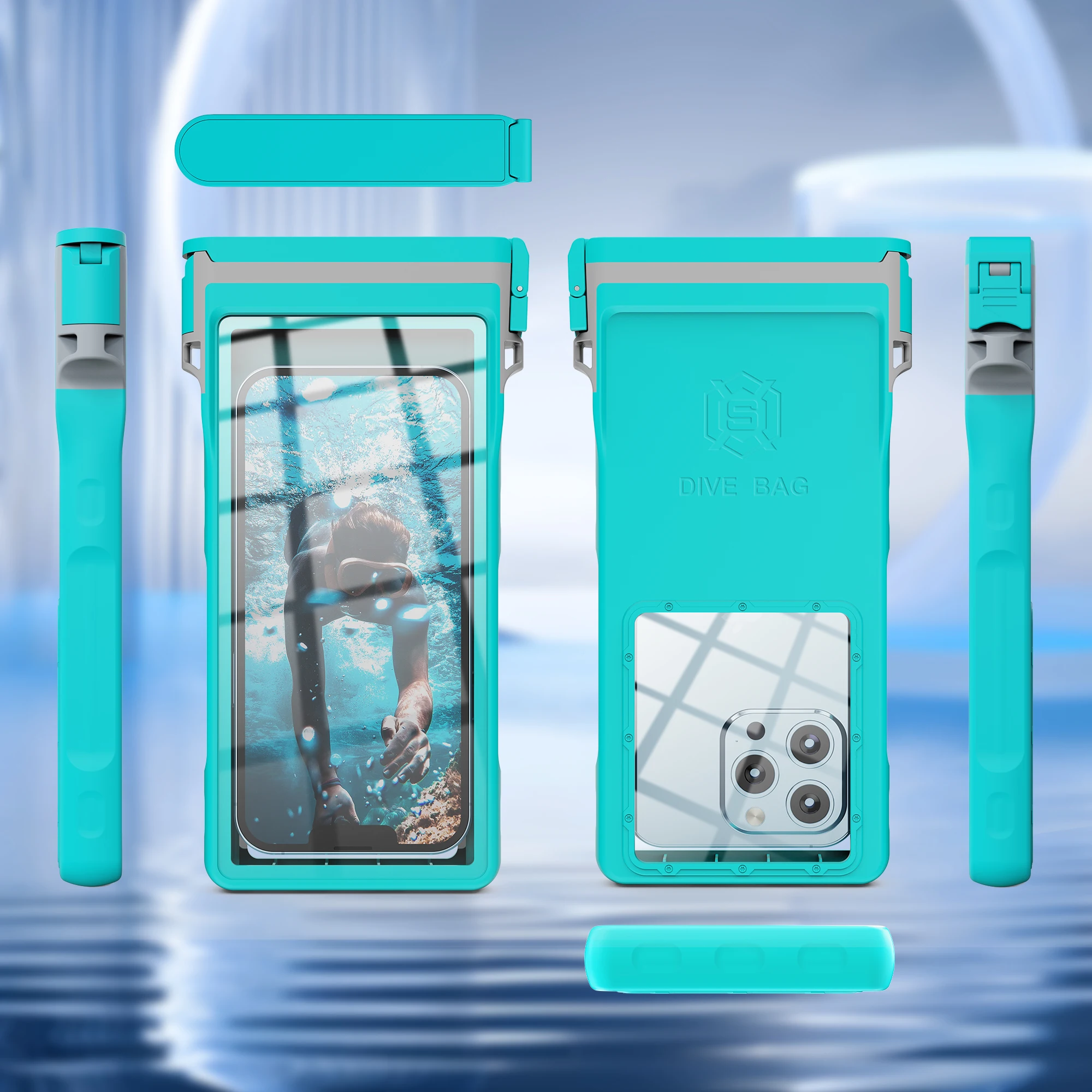SHELLBOX Ultimate Waterproof Dive Bag - 15 Meter Water Protection