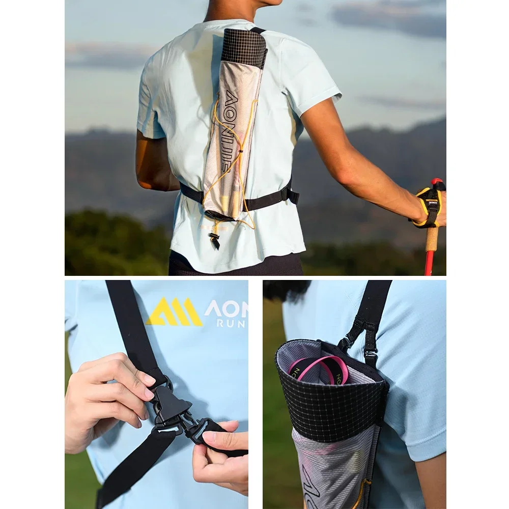 AONIJIE E4432 Lightweight External Water-proof Storage Bag, Suitable for Trekking Poles Easy To Put and Take Out Without Shaking 6