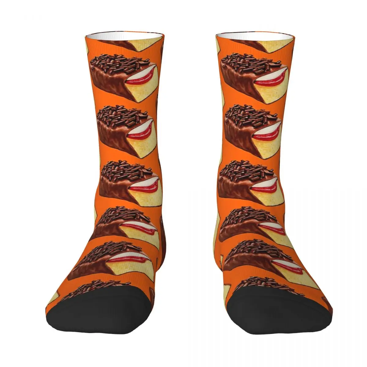 Gansimо оранжевые носки для взрослых, носки унисекс, мужские носки женские носки