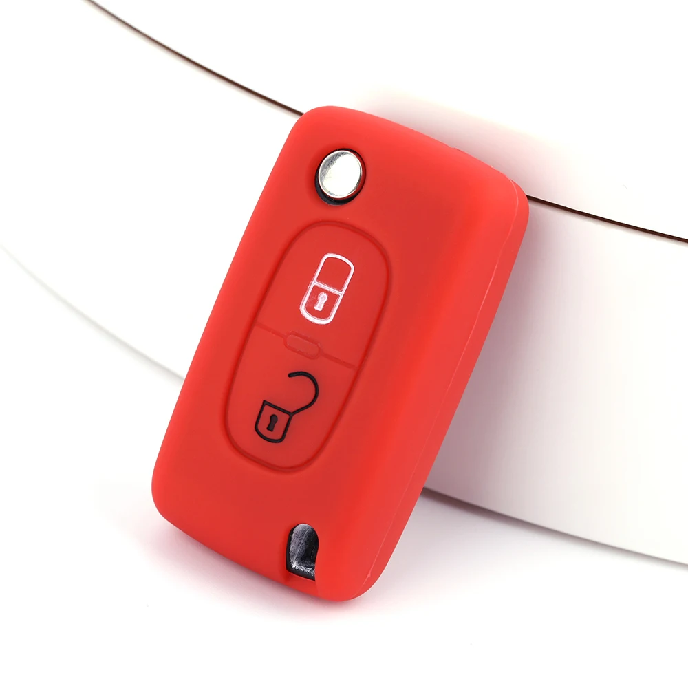 Premium Silicone Car Key Cover - Durable and Stylish Protection