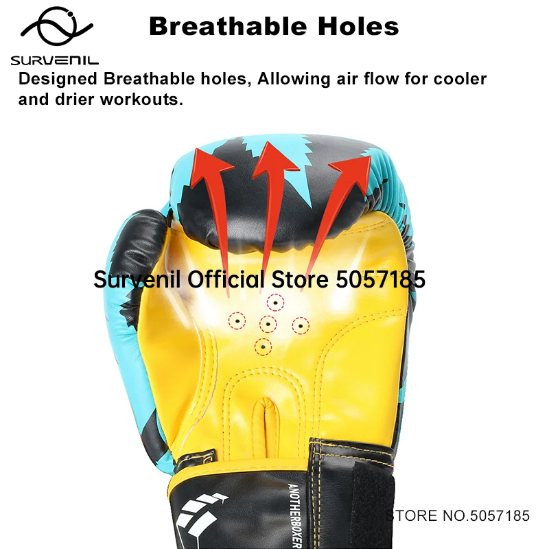 Boxing Gloves Professional Adult Kids Muay Thai Fighting Gloves Men and Women Sandbag Free Fight MMA Grappling Training