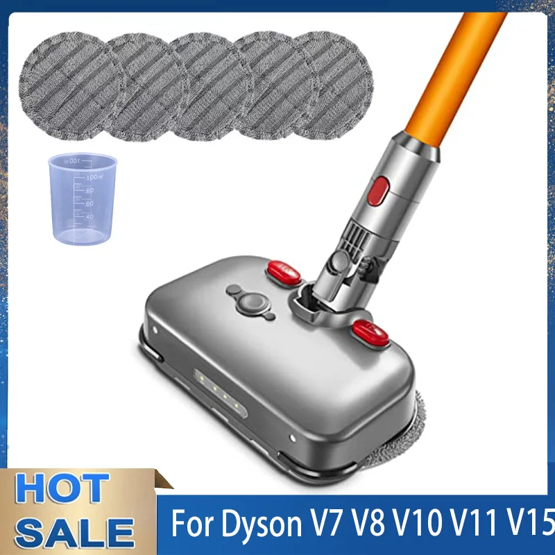 Electric Mop Head Attachment Mop Cleaning Head for Dyson Wireless Stick