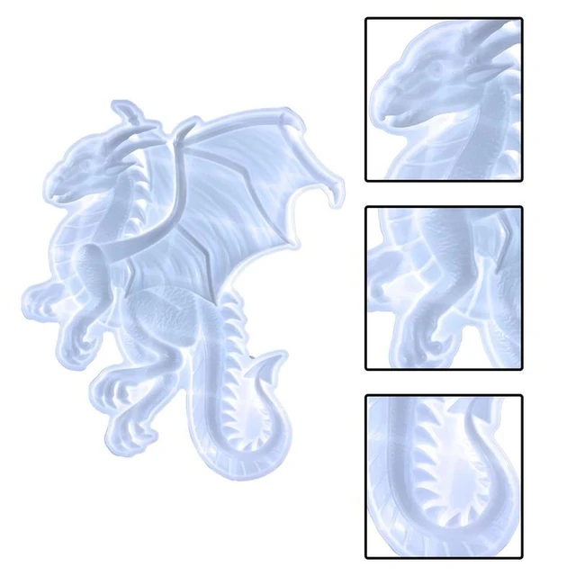 Flying Dragon Mold 3D Silicone Dragon Mold Pastry Fondant Dragon