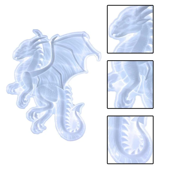 flying dragon silicone mold animal dragon