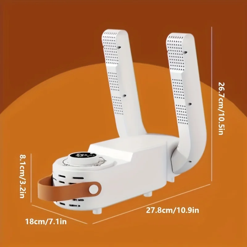 Portable shoes and boots dryer intelligent constant temperature control 360 cycle timer automatic shutdown fast drying